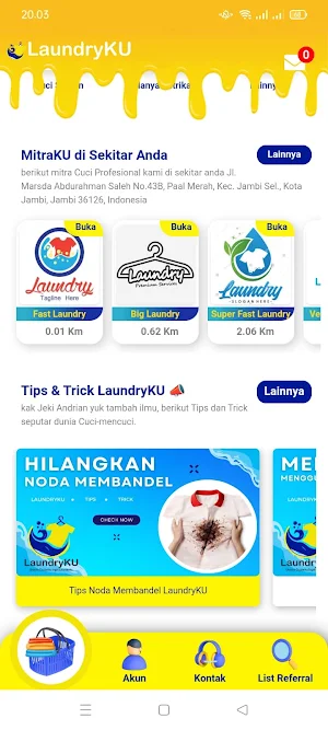 LaundryKU Screenshot 2