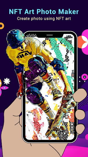 NFT Art Photo Maker Screenshot 0