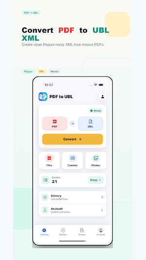PDF to UBL Converter Screenshot 0