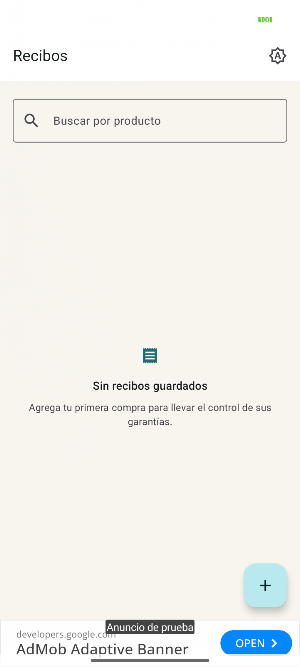 Organizador de Recibos Screenshot 0