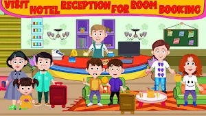 My FamilyTown Fun Beach Picnic Screenshot 1