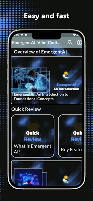 Emergent AI vibe-coding Guia Screenshot 2