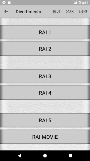 TV Italia Online: Live TV Screenshot 3