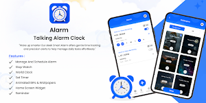 Alarm : Talking Alarm Clock Screenshot 0