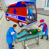 City Ambulance Rescue Emergency Driving