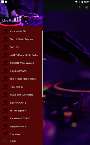 Chart Hits Radios Live Screenshot 1