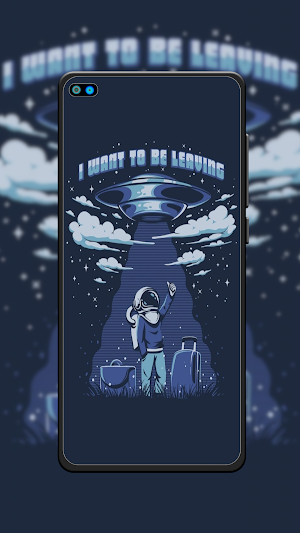 UFO Wallpaper HD Screenshot 0