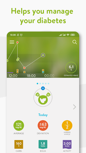 mySugr - Diabetes App & Blood Sugar Tracker Screenshot 0
