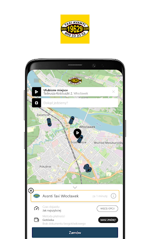 Avanti Taxi Włocławek Screenshot 1