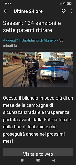 Sassari notizie Screenshot 3