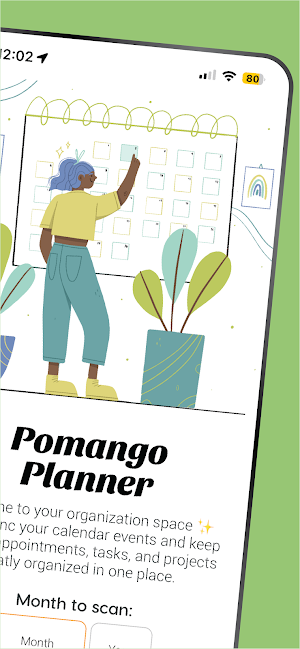 Pomango Planner Screenshot 2