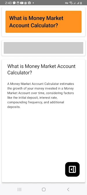 MMA  Calculator Screenshot 1