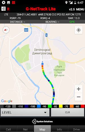 G-NetTrack Lite Screenshot 0