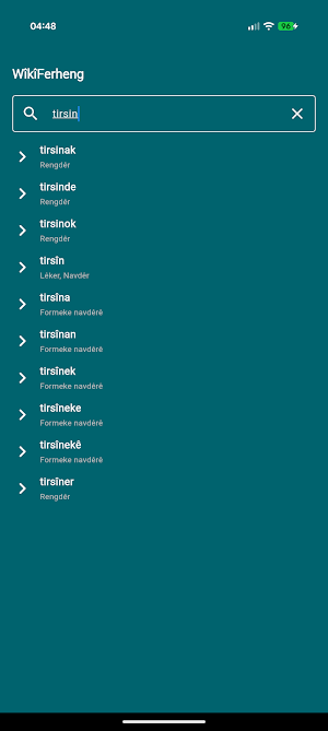 WîkîFerheng Screenshot 0