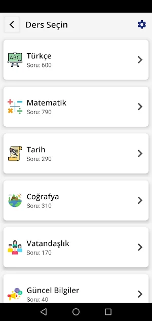 KPSS SORU BANKASI Screenshot 1