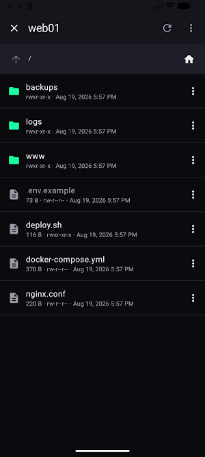 Terminalko SSH Terminal Client Screenshot 0