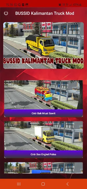 BUSSID Kalimantan Truck Mod Screenshot 1