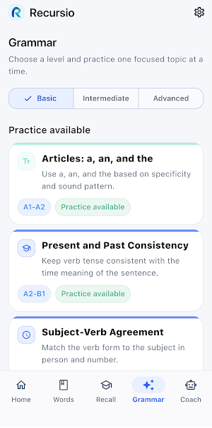 Recursio: Learn English Screenshot 3