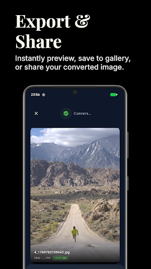 RAW Converter: DNG to JPG Screenshot 3