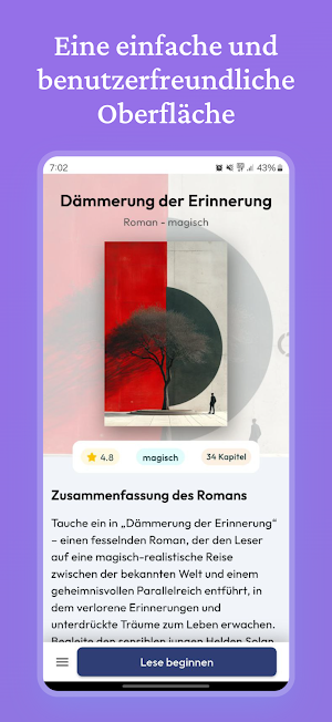Roman Dämmerung der Erinnerung Screenshot 0
