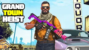 Miami Gangster Grand Town Heist: Real Gangster 3D Screenshot 0