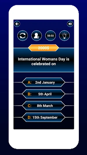 World General Knowledge Quiz Screenshot 2