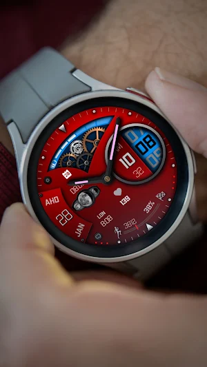 Hybrid Carabine Watch face Screenshot 3