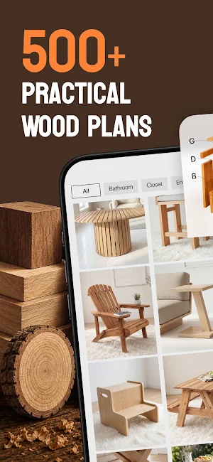 Woodsense: Wood Plans & Guides Screenshot 0