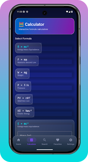 Scientific Constant Reference Screenshot 3