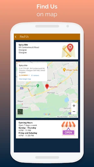 Spicy Bite Glasgow Screenshot 1