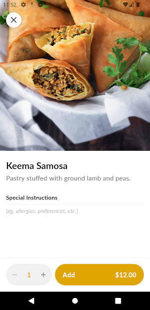 Moringa Curry House Screenshot 3