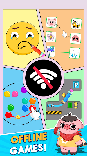 Mini Relaxing Game-draw line Screenshot 2