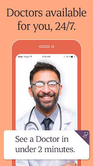 Maple - 24/7 Online Doctors Screenshot 0