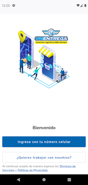 Mensajeria Unientrega Screenshot 0