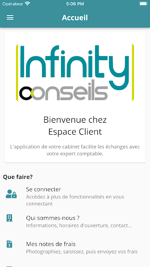 Infinity Conseils Screenshot 0