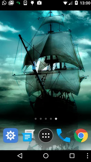 ghost ship wallpaper Screenshot 1