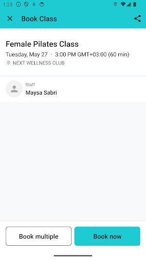 Next Wellness Club Screenshot 2
