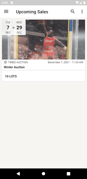 Handline's Auctions Screenshot 0