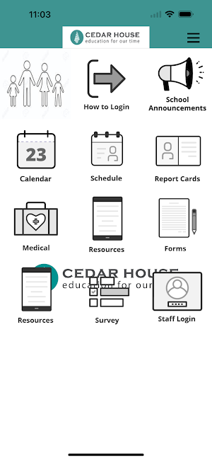 Cedar House FACTS App Screenshot 1