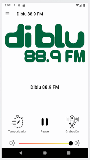 Radio Diblu Screenshot 2