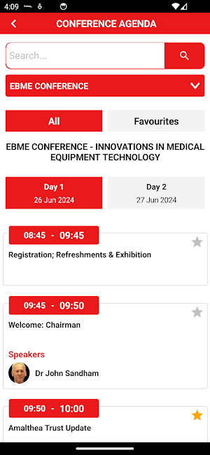 EBME Expo Screenshot 3