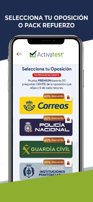 ActivaTest Oposiciones Screenshot 2