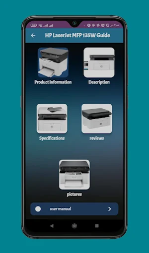 HP LaserJet MFP 135W Guide Screenshot 3