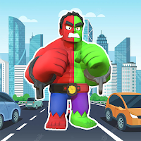 Superhero Fight Green Hero Run