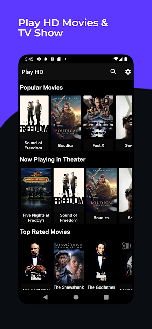 Play HD Movies & TV Shows Screenshot 0
