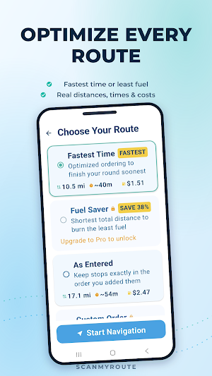ScanMyRoute Screenshot 2