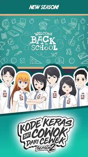 Kode Keras Cowok 2 - Back to School Screenshot 0
