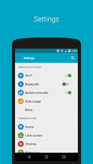 TW MATERIAL PA/CM11 THEME Screenshot 0