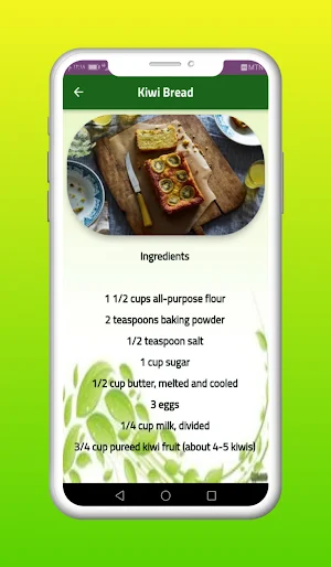 Kiwi Recipes Screenshot 2