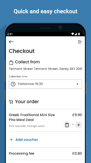 Tony's Greek Street Food Screenshot 2